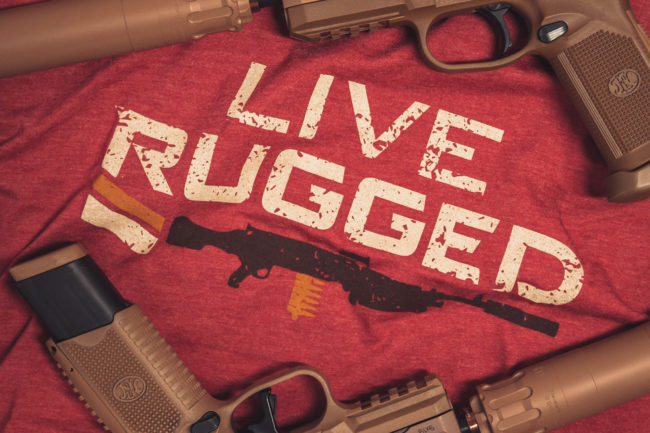 Live Rugged Red