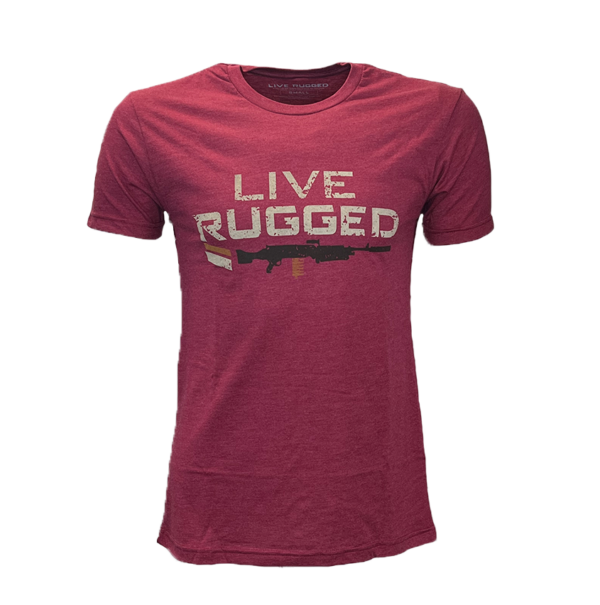 live rugged - red