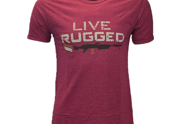 live rugged - red
