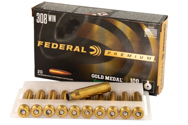 Federal Gold Metal Match .308 brass.