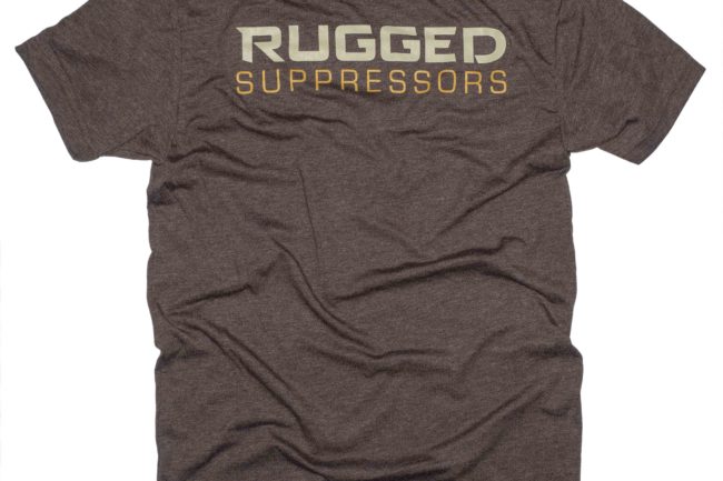 Rugged Suppressors Logo Shirt Back