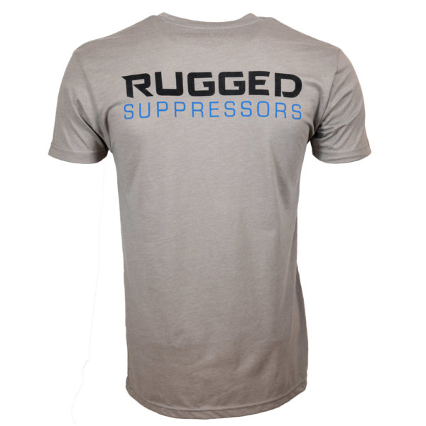 Rugged Logo Grey - Back