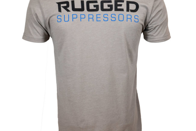 Rugged Logo Grey - Back