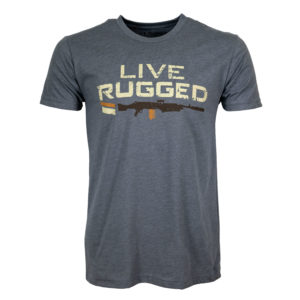 Live Rugged - Grey