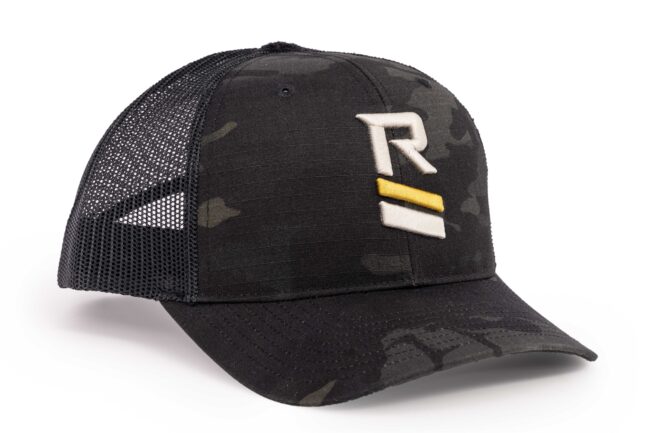 Rugged Logo Hat Black Multi-Cam