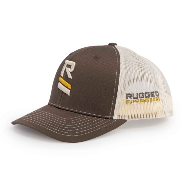 Rugged Logo Hat - Coffee Side View