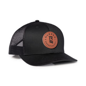 Rugged Circle Logo Hat - Black