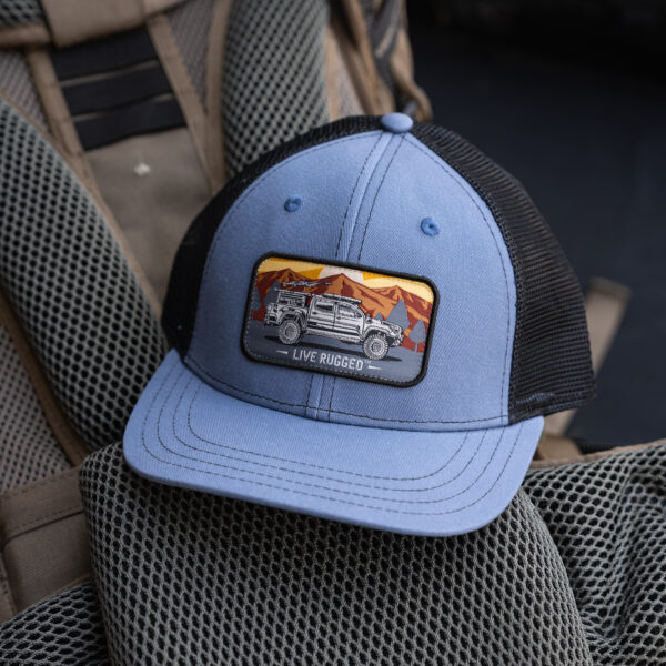 Live Rugged Overland Hat Front Bag